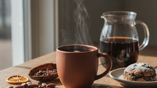 Blog Post: how to make cacao tea - Professional illustration