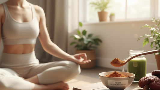 Blog Post: how much reishi mushroom powder should i take - Professional illustration