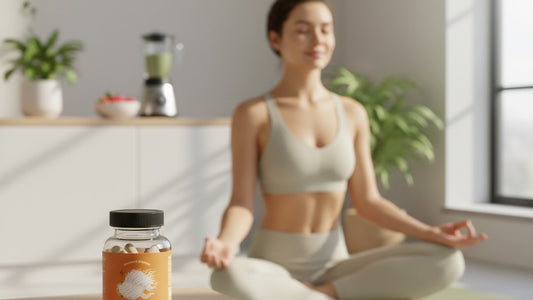 Blog Post: how much lion's mane mushroom per day - Professional illustration