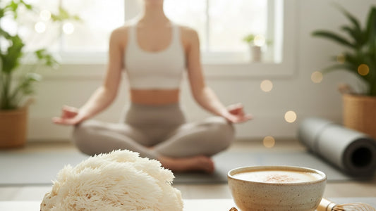 Blog Post: is lion's mane mushroom safe - Professional illustration