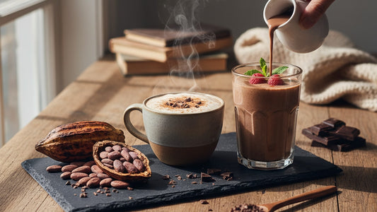 Blog Post: is cacao a stimulant - Professional illustration