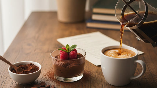 Blog Post: is cacao low fodmap - Professional illustration