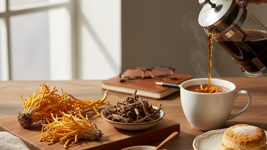 Blog Post: can you eat cordyceps - Professional illustration