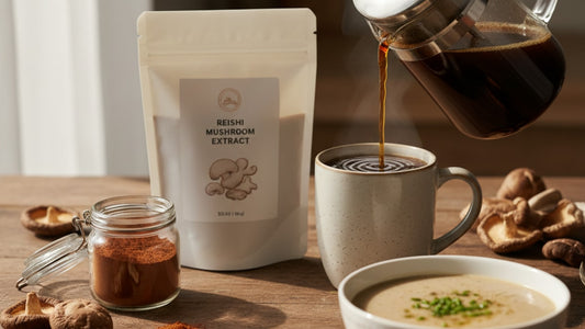 Blog Post: where to buy mushroom powder - Professional illustration