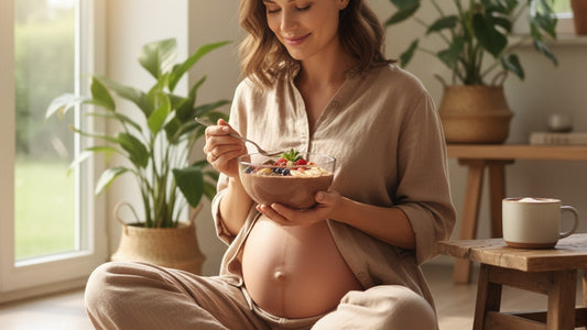 Blog Post: is cacao safe during pregnancy - Professional illustration