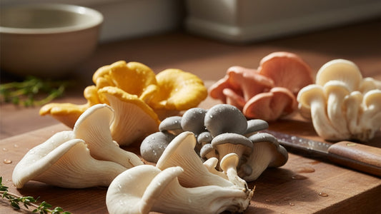 Blog Post: are all oyster mushrooms edible - Professional illustration