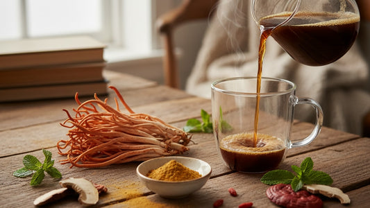 Blog Post: are cordyceps vegan - Professional illustration