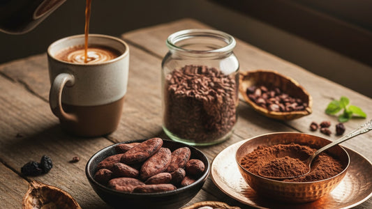 Blog Post: what is raw cacao - Professional illustration