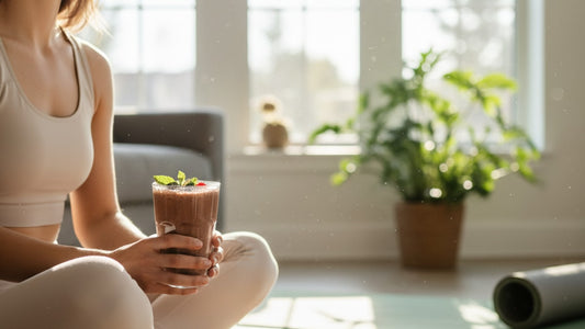 Blog Post: is organic cacao powder good for you - Professional illustration