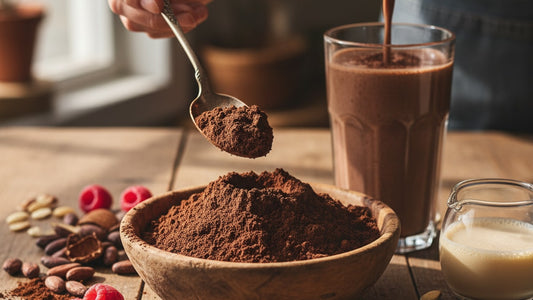 Blog Post: does cacao powder have calories - Professional illustration