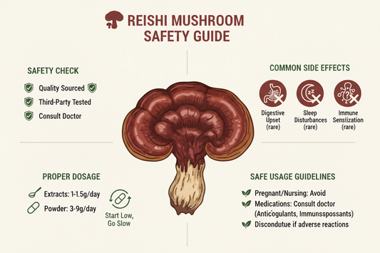 Is Reishi Mushroom Safe? Learn the Side Effects and Proper Ways to Use It Safely