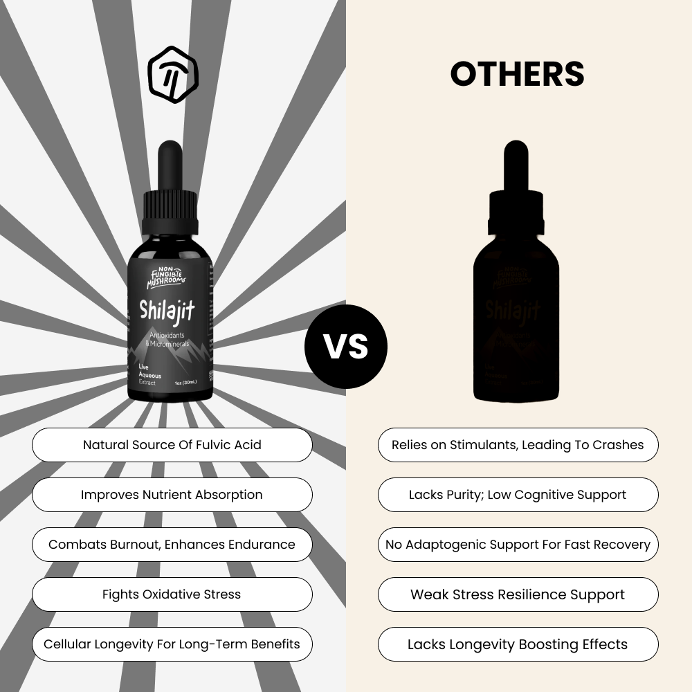 SHILAJIT - Pure American Shilajit Tincture