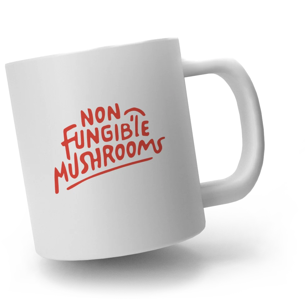 Non-Fungible Mushrooms Mug